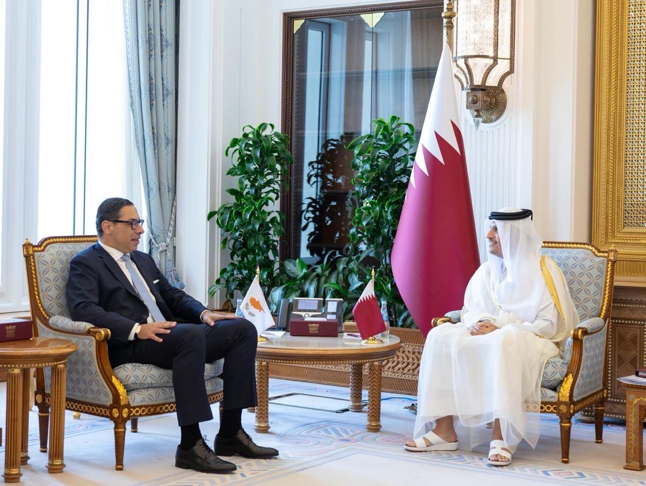 Kombos — Kombos Engages with Qatari Prime Minister Al Thani in Doha