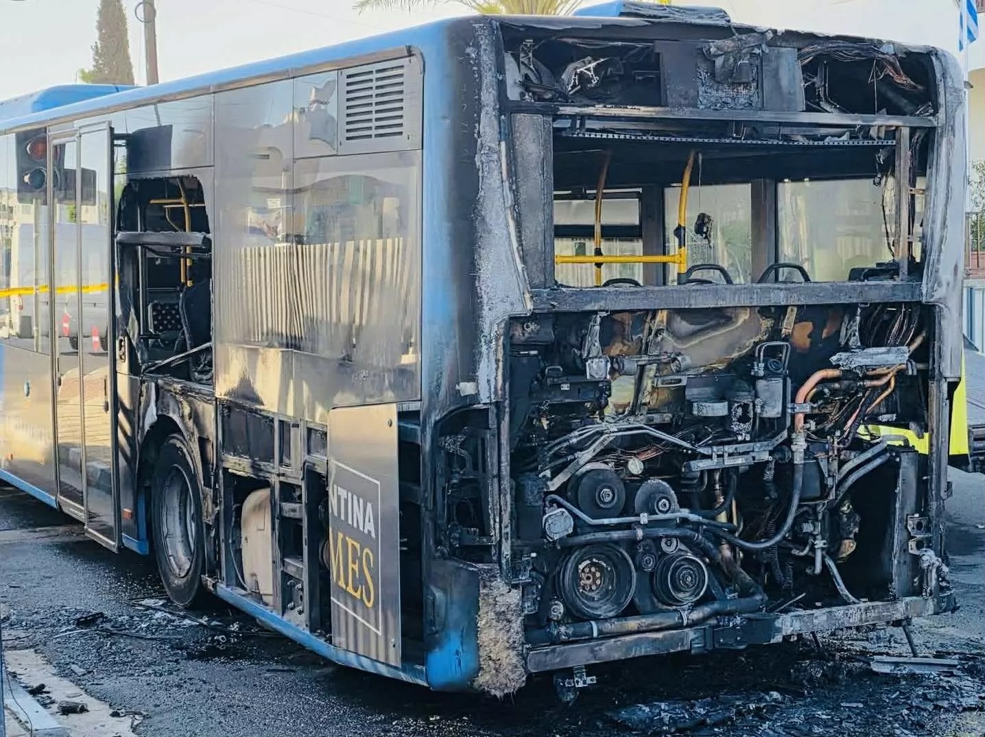 Paphos School Bus Fire Averted Before Student Pickup