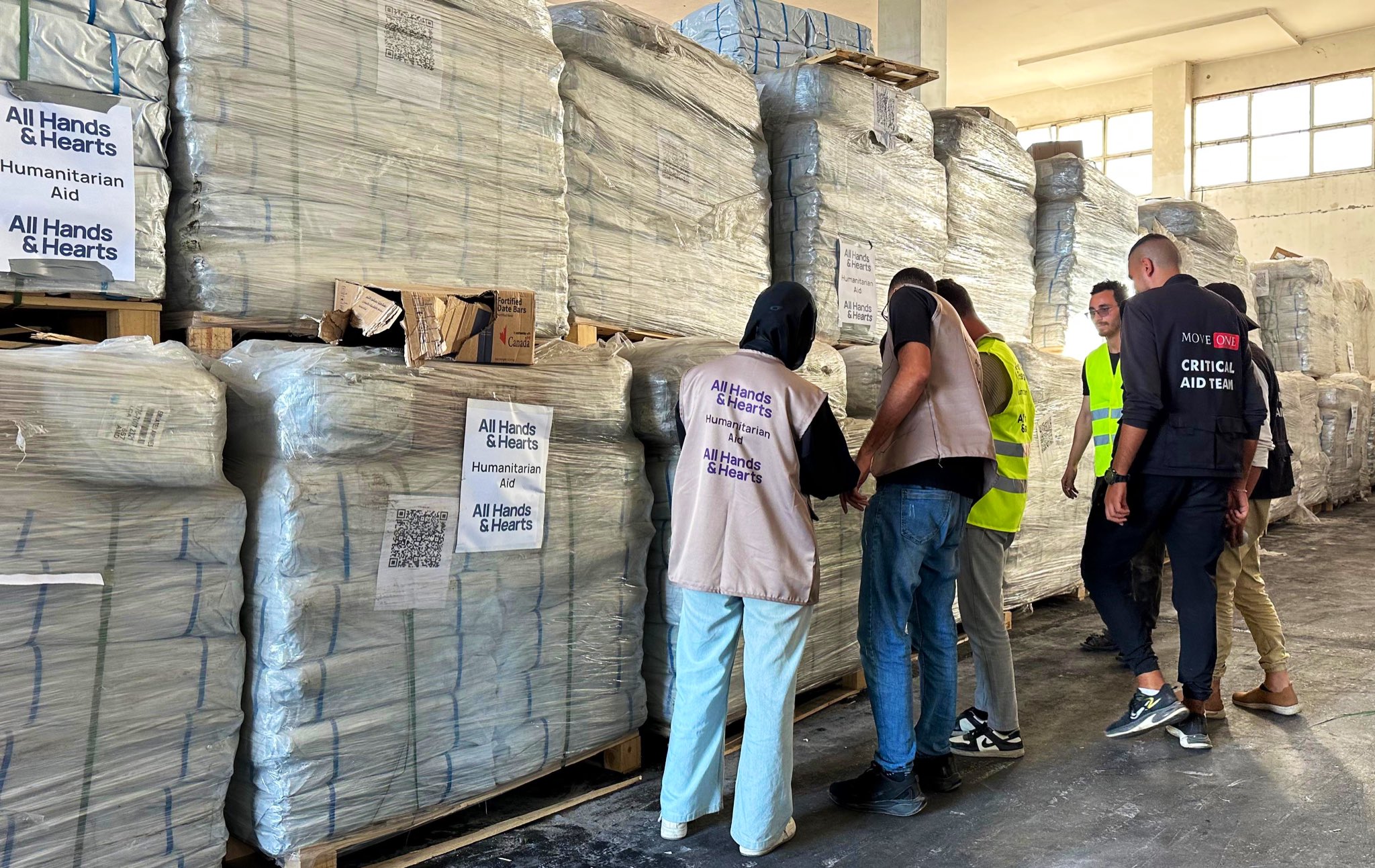 Amalthea Plan Delivers Shelter Material from Cyprus to Gaza