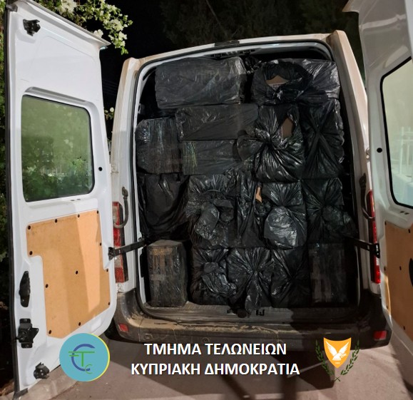 Duty-free cigarettes — Large Seizure of Duty-Free Cigarettes in Athienou