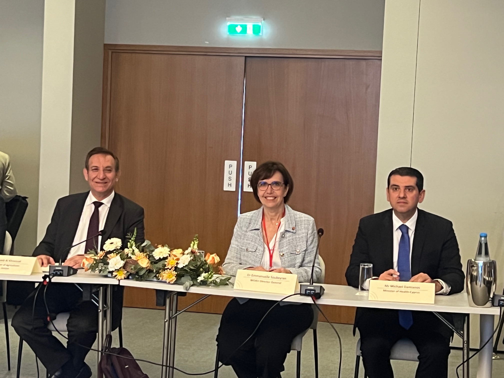 Health Minister Highlights Importance of Animal Health for Public Safety