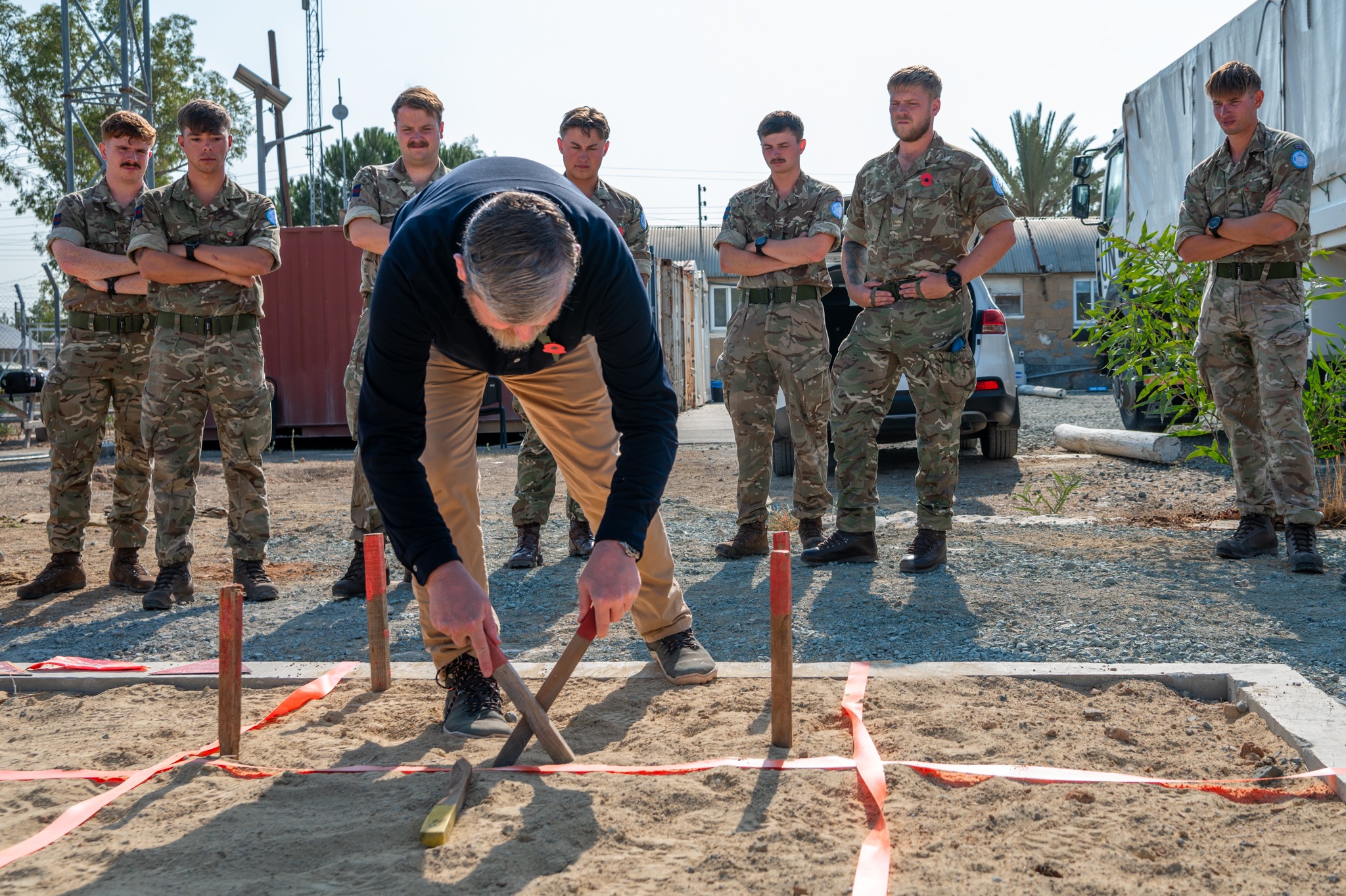 Mine risk — UN Conducts Mine Risk Training for Peacekeepers in Cyprus