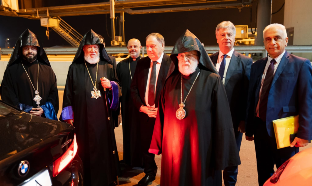 Aram i — Aram I Embarks on Significant Diocesan Visit to Cyprus
