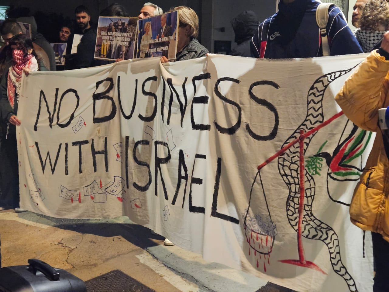 Horizon programme — Protesters Demand Israel’s Expulsion from EU Horizon Programme