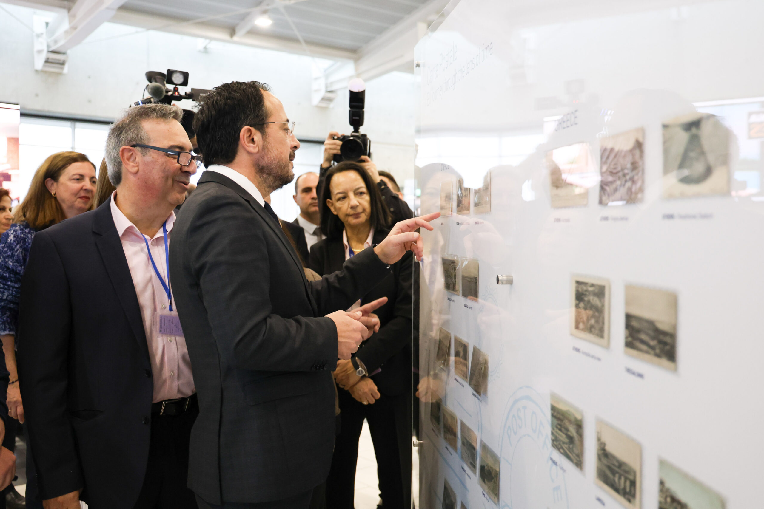 Vintage postcards — Vintage Postcards from Europe Showcase Cultural Heritage at Larnaca Airport